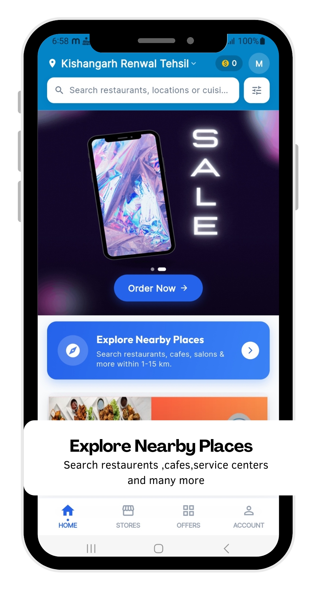 Esytos App — Explore Nearby Places